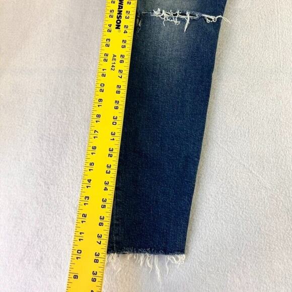 GRLFRND Jeans Women 30 Kendall Stretch High Rise Distressed Skinny Foxfire Wash - Picture 5 of 13